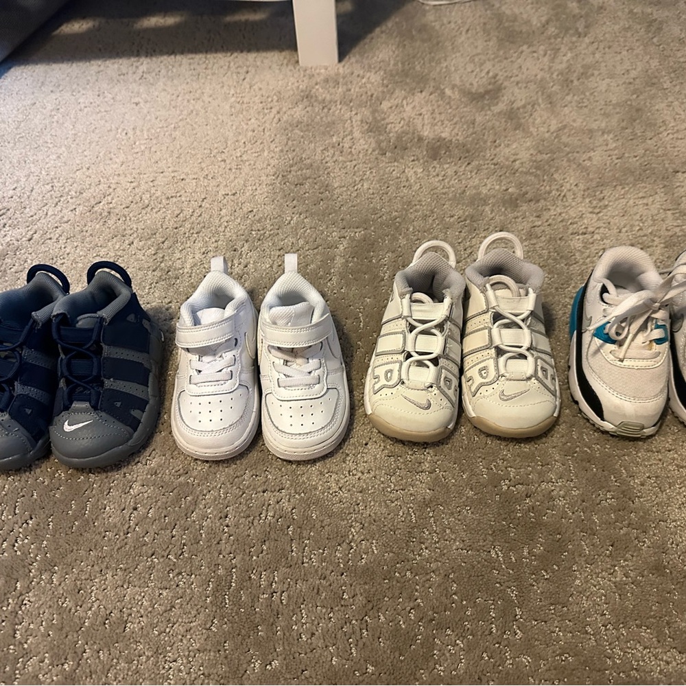 Lot of 4 Nike Baby Sneakers